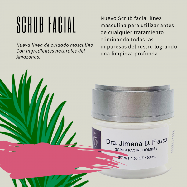 Scrub Facial. Línea masculina